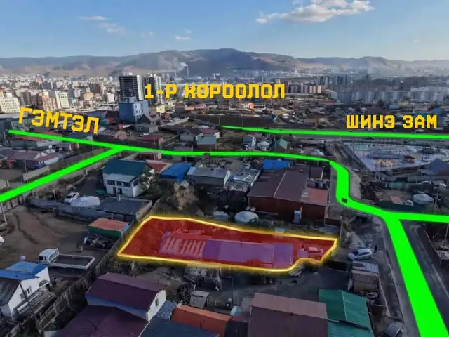 Схд 31-р хорооны зүүн талд хашаа 395мкв, Улаанбаатар — Сонгинохайрхан — 31-р хороо