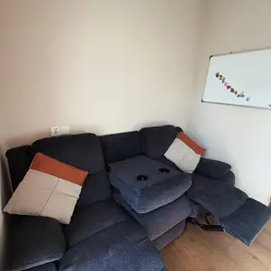 Хар саарал өнгөтэй recliner буйдан +2 loveseat, Улаанбаатар — Хан-Уул — 18-р хороо