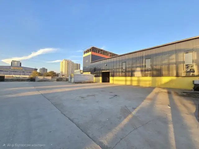 Таван шард 3200м² газартай, ууртай үйлдвэрийн байр агуулах, Улаанбаатар — Баянгол — 20-р хороо
