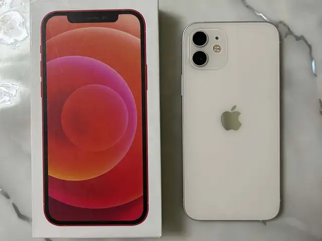 Apple iPhone 12, 128 gb, White, Улаанбаатар — Хан-Уул — Viva city