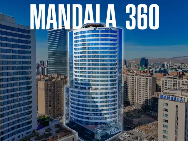 Mandala 360 хотхонд 2 өрөө байр 54.0мкв, Улаанбаатар — Баянзүрх — 26-р хороо