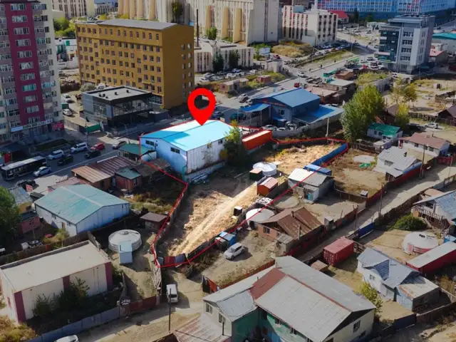 Эх нялхасын зүүн талд gвто угаалга, барилга барих газар 600 мкв обьект, Улаанбаатар — Чингэлтэй — 8-р хороо