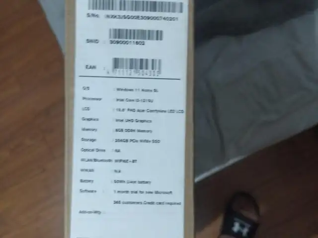 Acer 15.6", Intel Core i3, 8 GB RAM, 256 GB, Улаанбаатар — Хан-Уул — 19-р хороо