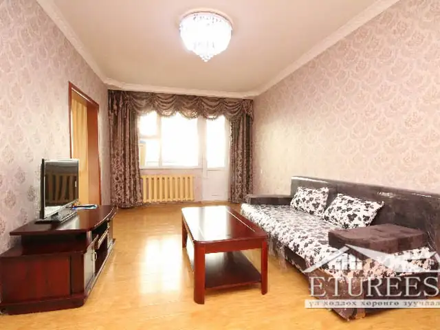 Хүүхдийн 100, brau haus чанх урд 3 өрөө байр 78мкв, Улаанбаатар — Сүхбаатар — Хүүхдийн 100
