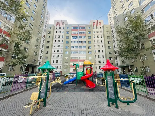 Хотын төвд 24-р сургуулийн урд 2 өрөө бүрэн тавилгатай 41.62м2 байр, Улаанбаатар — Чингэлтэй — 2-р хороо