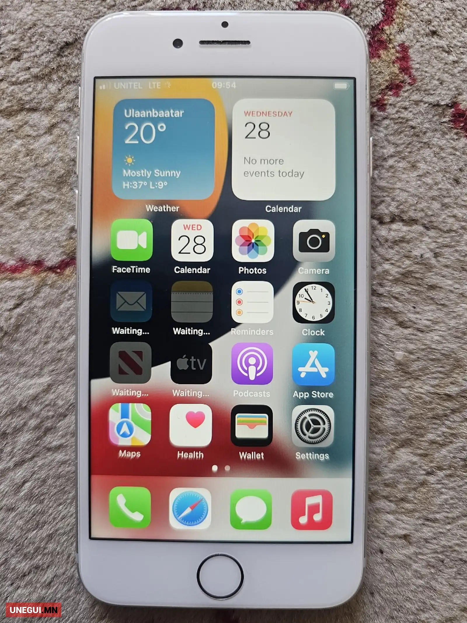 Apple iPhone 7, 128 gb, Silver, Улаанбаатар — Сонгинохайрхан — 12-р хороо