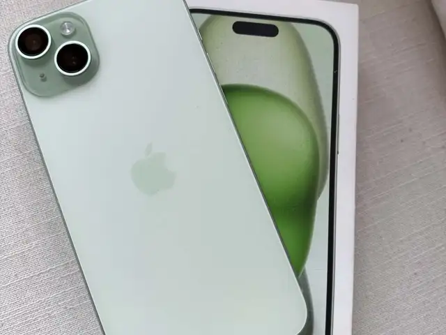 Apple iPhone 15 Plus, 128 gb, Green, Улаанбаатар — Сүхбаатар — Дөлгөөн нуур