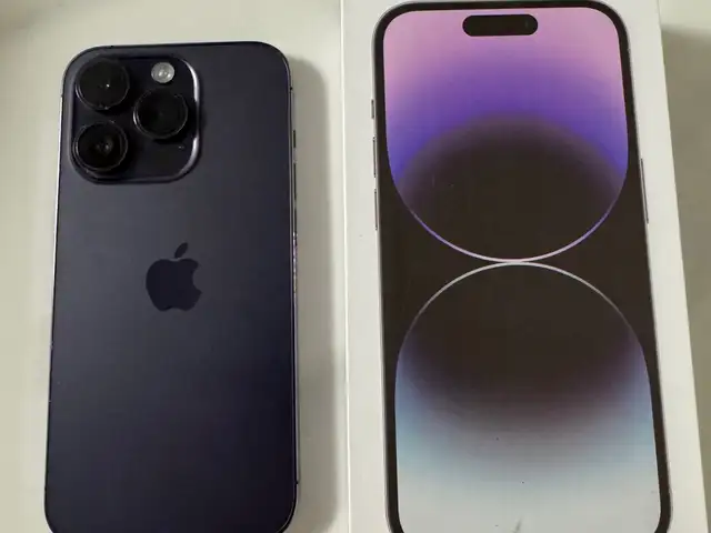 Apple iPhone 14 Pro, 128 gb, Deep purple, Улаанбаатар — Баянзүрх — Халдвартын эмнэлэг