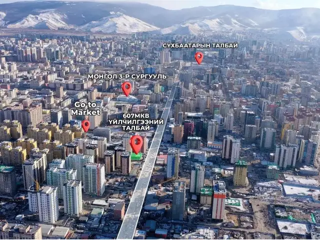 СБД,11-р хороо, зам дагуу, тусдаа хаалгатай, 606.54 мкв талбай, Улаанбаатар — Сүхбаатар — 11-р хороо
