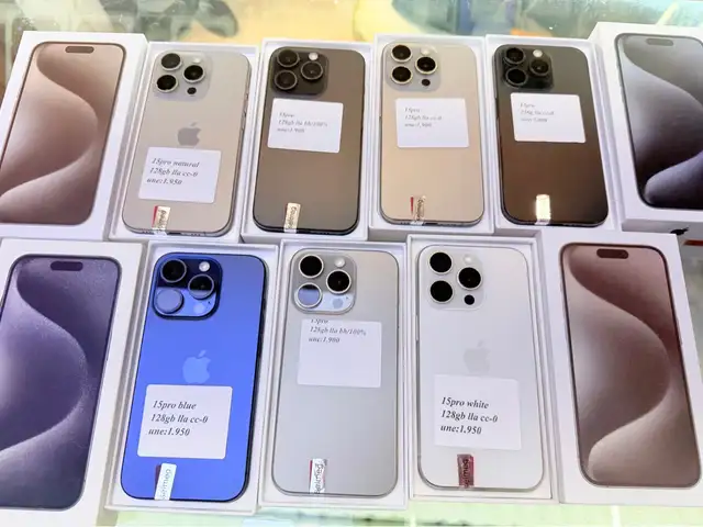 Apple iPhone 15 Pro, 128 gb, Black Titanium, Улаанбаатар — Баянгол — 3, 4 хороолол