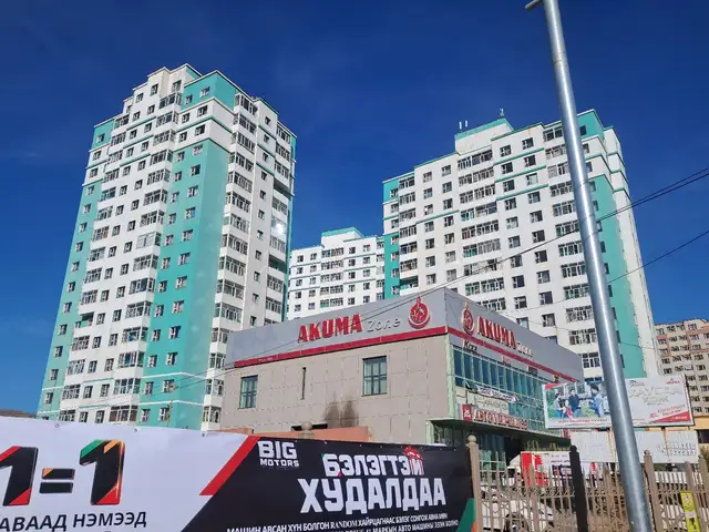 Бзд, 19-р хороо 16-р хороололд green apartment хотхонд 1 өрөө байр, Улаанбаатар — Баянзүрх — 16-р хороолол