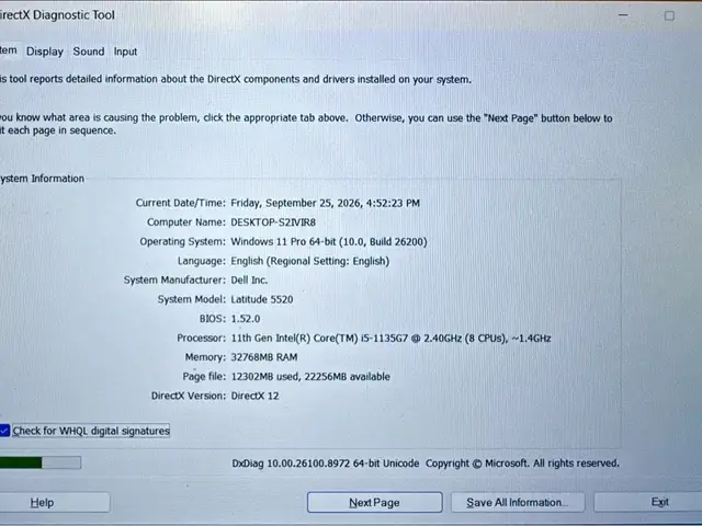 Dell 15.6", Intel Core i5, 32 GB RAM, 256 GB, Улаанбаатар — Баянгол — Богд-Ар