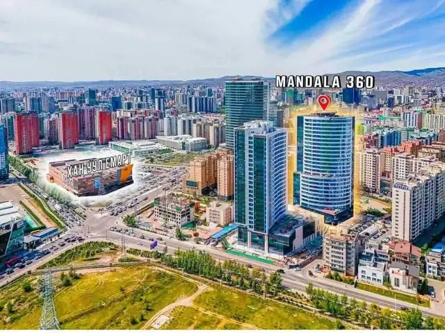 Бзд 26-р хороо 360 mandala residential tower-д 130.6 м² 3 өрөө орон сууц, Улаанбаатар — Баянзүрх — 26-р хороо
