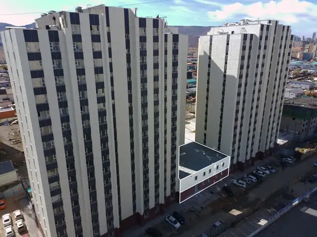 Офицер хорооллын урд grand residence хороололд 173м2 үйлчилгээний талбай, Улаанбаатар — Баянзүрх — 13-р хороо