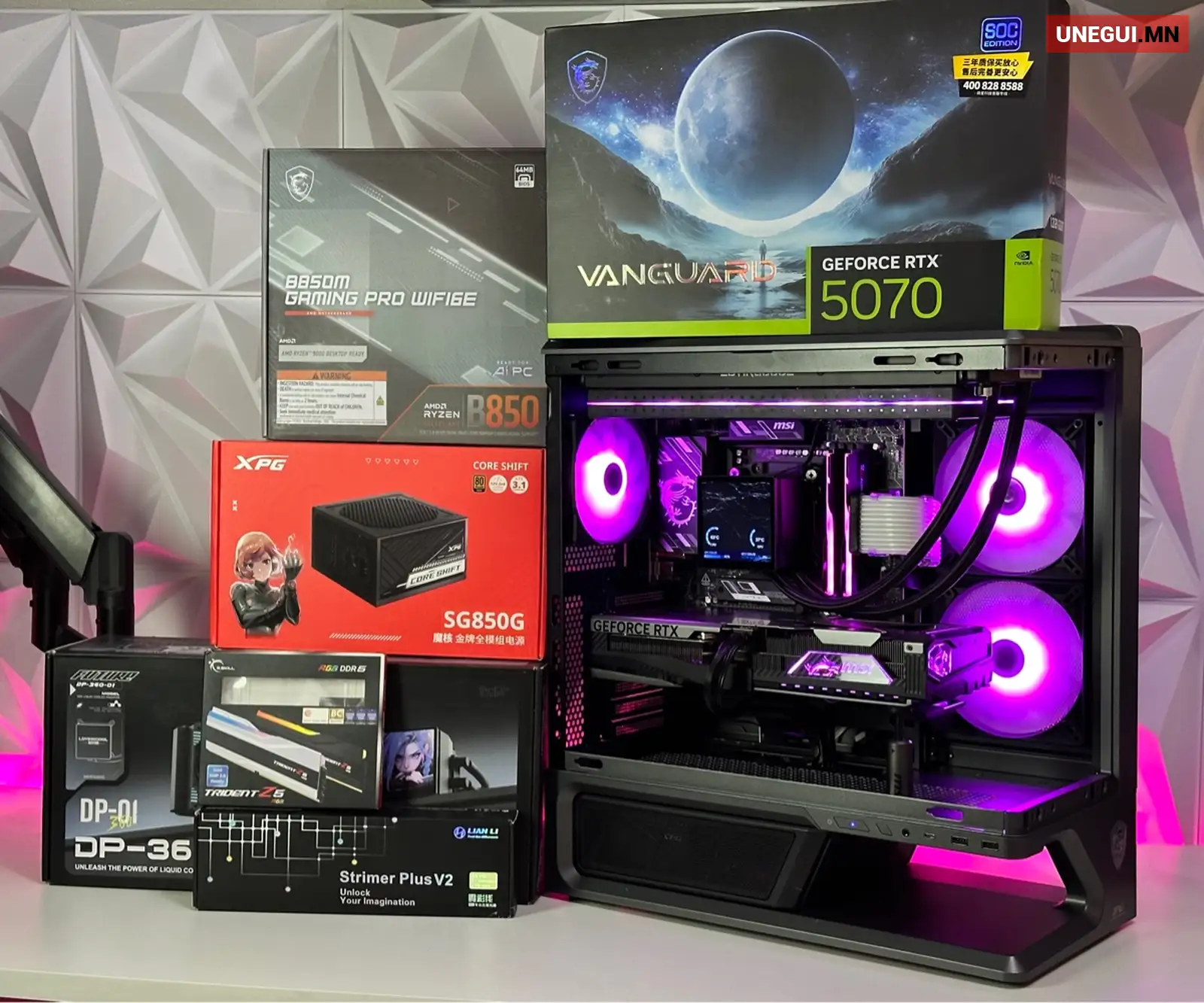 Ryzen 7800x3d, ddr5 2x16gb 6800mhz, 1tb ssd, rtx5070 soc, Улаанбаатар — Хан-Уул — 15-р хороо