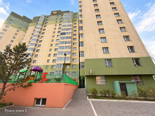 Худ 𝟯𝗽 𝘅𝗼𝗽𝗼𝗼 𝗣𝗘𝗔𝗖𝗘 𝗧𝗢𝗪𝗡𝟭 хотхонд 𝟱𝟰м.кв тавилгагүй 𝟮 өрөө байр, Улаанбаатар — Хан-Уул — 3-р хороо