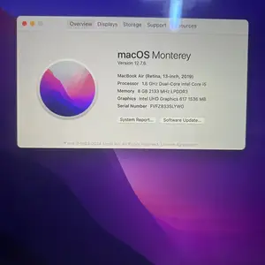 Apple 13", Intel Core i5, 8 GB RAM, Улаанбаатар — Хан-Уул — Хурд