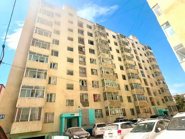 Натурын урд 1 өрөө байр 45.8мкв, Улаанбаатар — Баянзүрх — 43-р хороо
