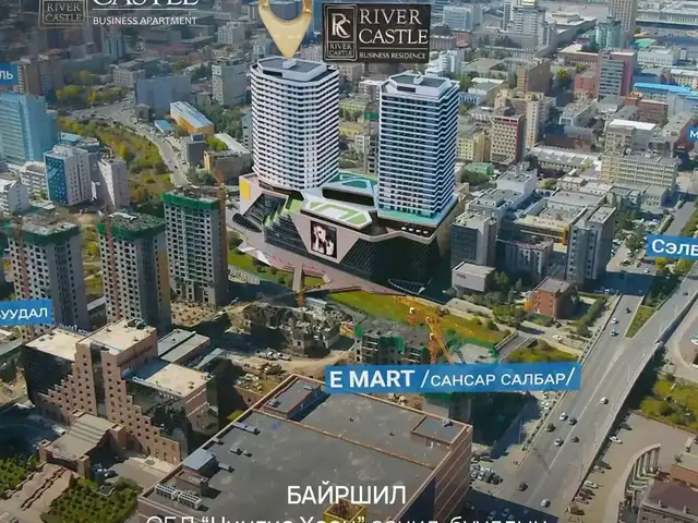 River castle business apartment 90мк үйлчилгээний талбай, Улаанбаатар — Сүхбаатар — 8-р хороо