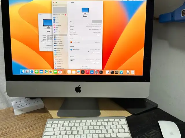 21.5 inch 2012 i5 imac 16gb ram, 500gb ssd, 2tb hhd, Улаанбаатар — Хан-Уул — 120 мянгат