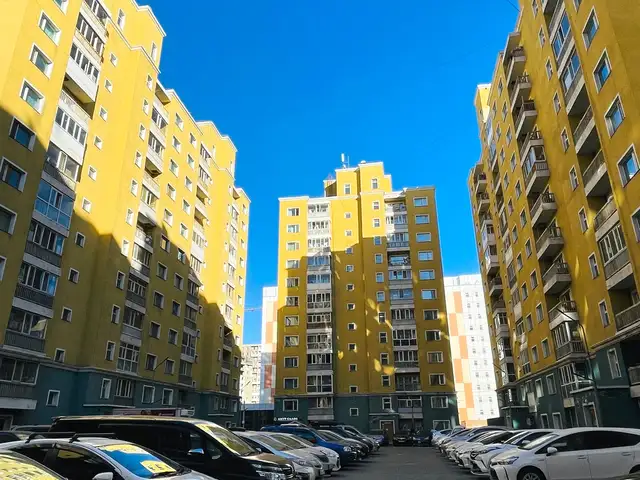 Хангай хотхонд 41.1мкв 2 өрөө байр, Улаанбаатар — Сүхбаатар — 100 айл