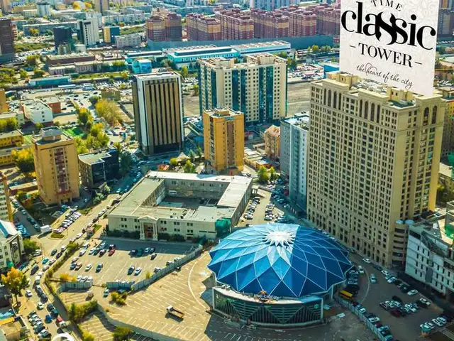 Циркийн баруун талд time classic tower 128 мкв 5 өрөө, Улаанбаатар — Сүхбаатар — Цирк