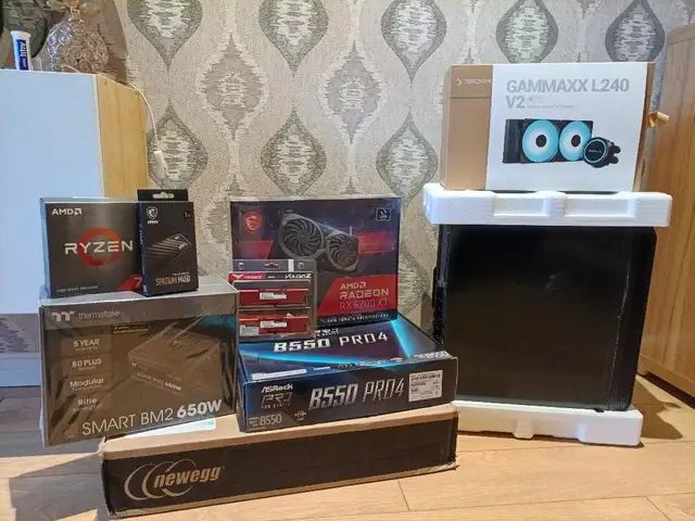 Ryzen 5 5800x amd rx 6700xt 12gb, 32gb ram, 1tb m2 иж бүрэн пс, Улаанбаатар — Хан-Уул — Нисэх