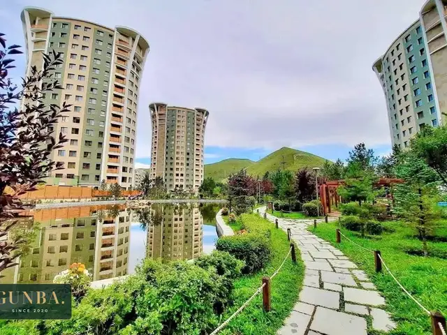 River garden ривер гарден-2 4 өрөө 161мкв байр, Улаанбаатар — Хан-Уул — River Garden