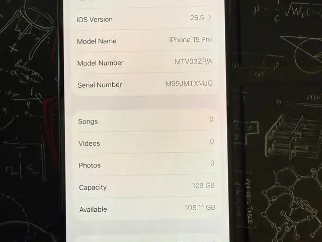 Apple iPhone 15 Pro, 128 gb, Blue Titanium, Улаанбаатар — Баянзүрх — Баянмонгол хороолол