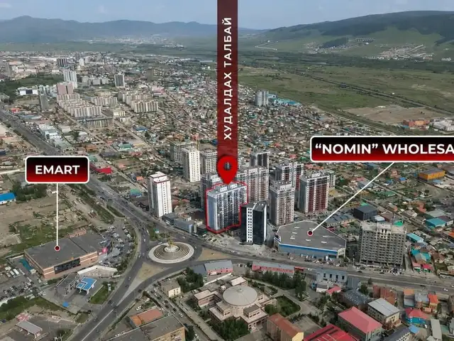 Бзд нохойтой хөшөөний урд өрнөх хороололд 195 мкв үйлчилгээний талбай, Улаанбаатар — Баянзүрх — 37-р хороо