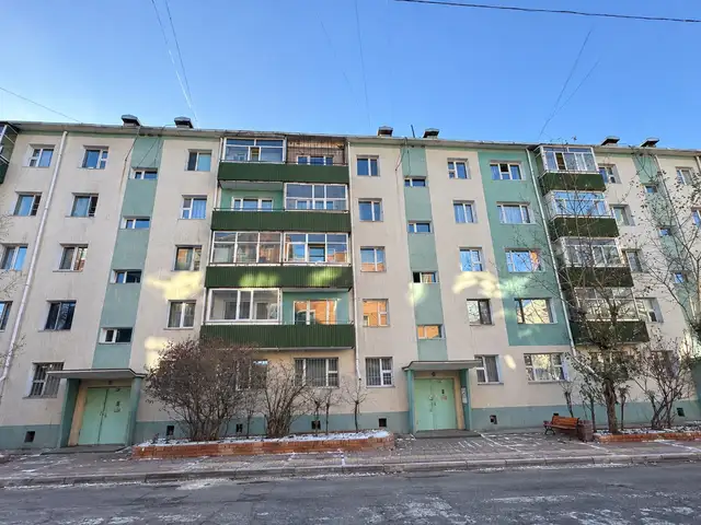 Сбд, циркийн зүүн талд 2 өрөө 52.2мкв, Улаанбаатар — Сүхбаатар — 2-р хороо