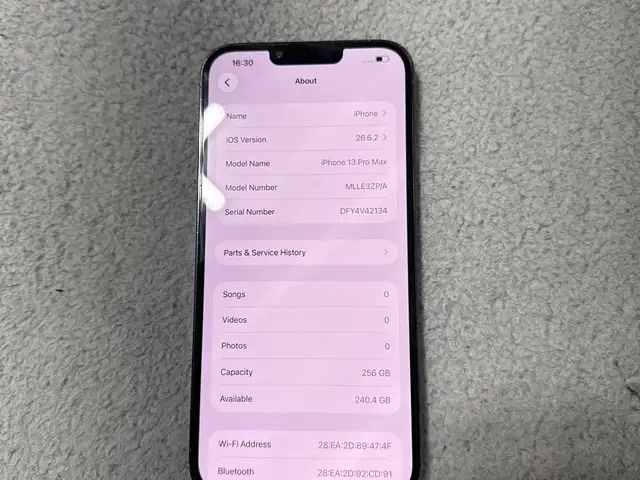 Apple iPhone 13 Pro Max, 256 gb, Sierra Blue, Улаанбаатар — Баянгол — 6-р бичил
