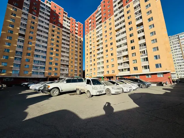 10-р хорооллын цоглог хотхонд 2 өрөө байр 56.21m2, Улаанбаатар — Баянгол — 10-р хороолол