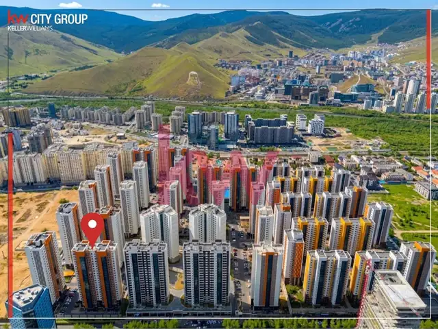Худ, хүннү 2222, 1-р ээлж 55.04мкв 2 өрөө, Улаанбаатар — Хан-Уул — Хүннү