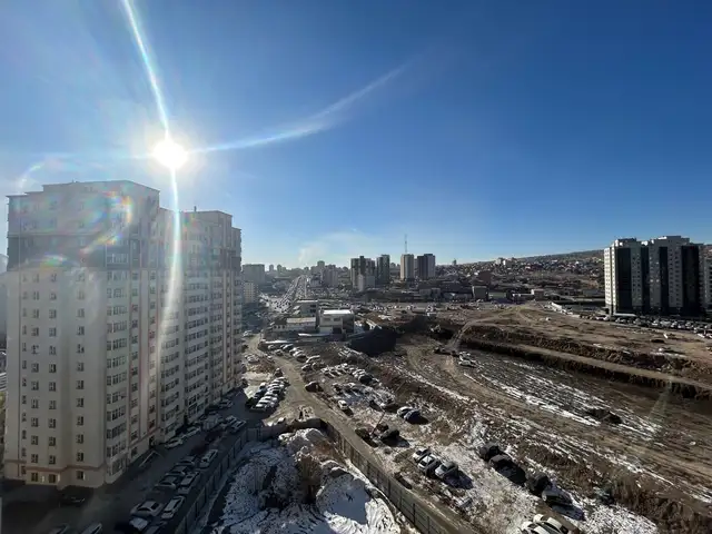 Баянбүрд резиденст 3 өрөө байр 66.6m2, Улаанбаатар — Сүхбаатар — 9-р хороо