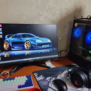 3070 i5 12400f 36gb dual ram ddr4 512gb ssd 240hz asus tuf monitor, Улаанбаатар — Хан-Уул — Viva city