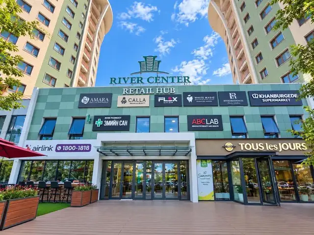 River garden, river center-т 2 давхарт 60.56 мкв худалдаа үйлчилгээний талбай, Улаанбаатар — Хан-Уул — 17-р хороо