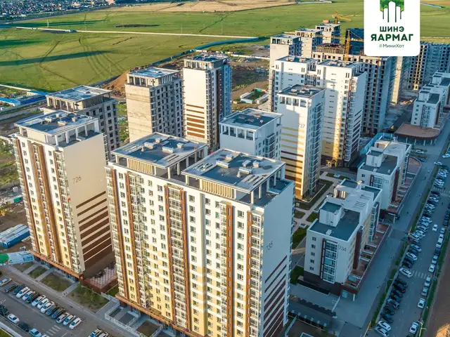 Шинэ яармаг хороололд 3 өрөө 74мкв, Улаанбаатар — Хан-Уул — Нисэх