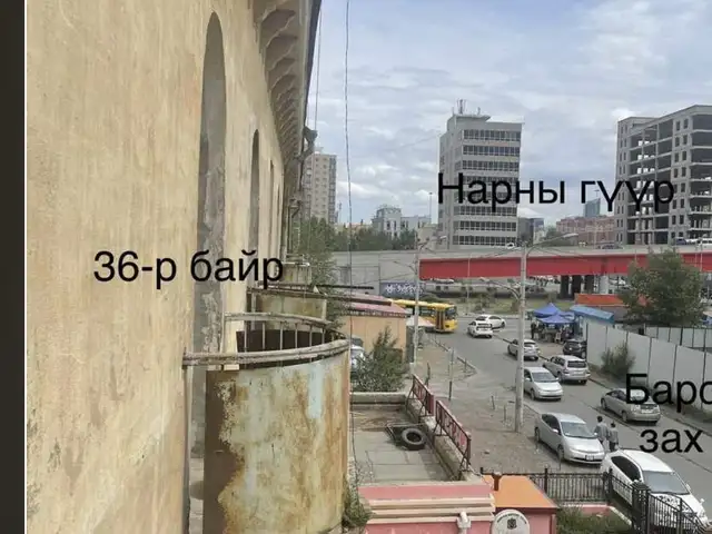 Бгд барс захын эсрэг талд хажуу өрөө, Улаанбаатар — Баянгол — Төмөр зам