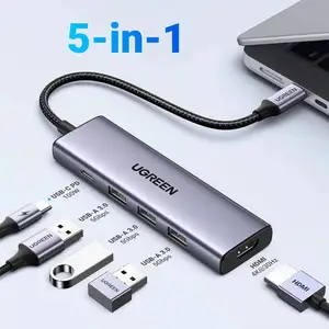 Ugreen 5-in-1 multi function usb-c hub шилжүүлэгч хөрвүүлэгч converter, Улаанбаатар — Баянгол — Баруун 4 зам