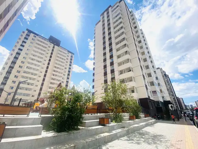 Бзд цагаан хуаран 53м², бүрэн тохижилттой 2 өрөө баир, Улаанбаатар — Баянзүрх — 42-р хороо