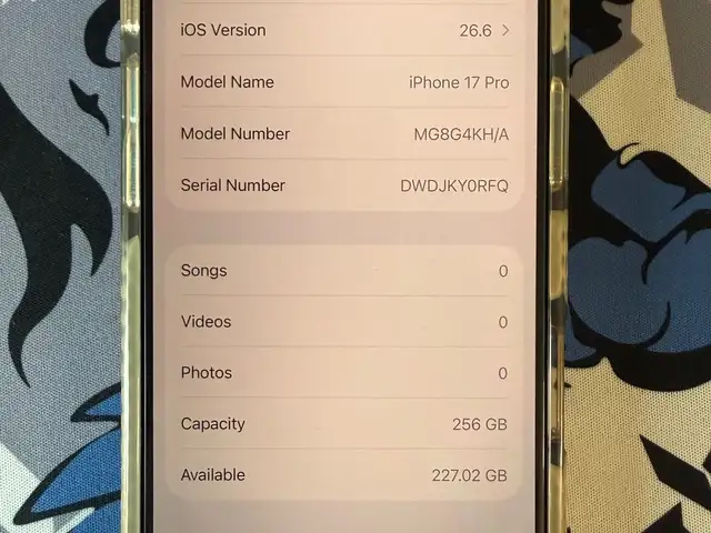 Apple iPhone 17 Pro, 256 gb, Улаанбаатар — Баянзүрх — Баянмонгол хороолол