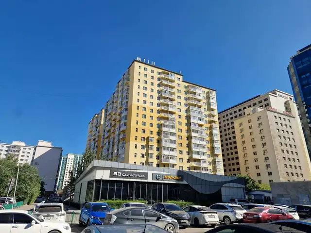 Замын цагдаагийн зүүн талд. үйлдвэрчин хотхонд 2 өрөө байр 39.75м2, Улаанбаатар — Сүхбаатар — 1-р хороо