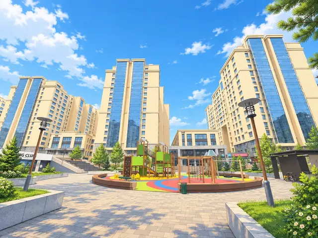 Худ 17-р хороо, king tower apartment 152 мкв дуплекс 4өрөө, Улаанбаатар — Хан-Уул — 17-р хороо