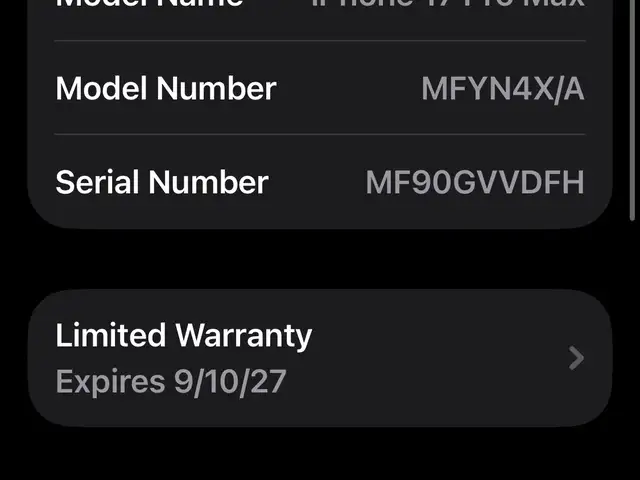 Apple iPhone 17 Pro Max, 256 gb, Улаанбаатар — Баянгол — 24-р хороо