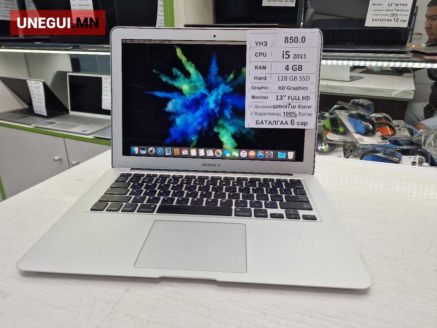 Usa apple macbook air i5 4gb ram 128gb ssd 13inch full hd 850,000 ...