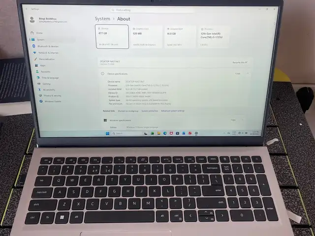 Dell 15.6", Intel Core i5, 16 GB RAM, 512 GB, Улаанбаатар — Баянзүрх — 41-р хороо