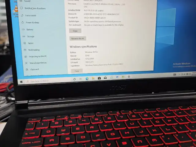 MSI 15.6", Intel Core i5, 16 GB RAM, 256 GB, Улаанбаатар — Баянгол — 10-р хороолол