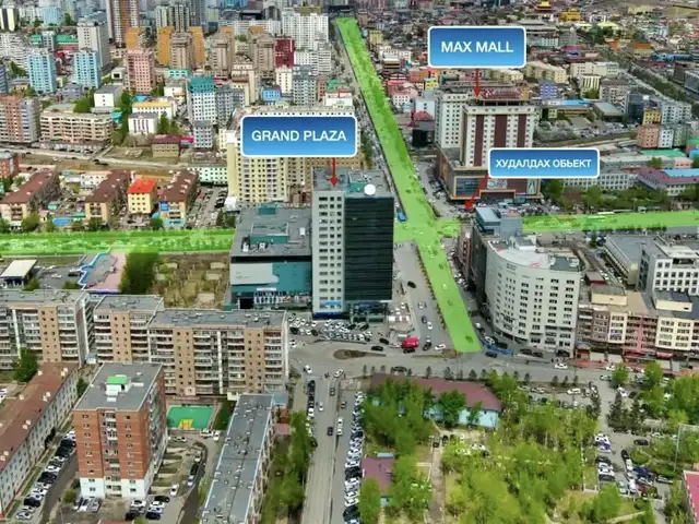 Баруун 4 замд зам дагуу 1420 мкв бие даасан 6 давхар обьект, Улаанбаатар — Баянгол — Баруун 4 зам