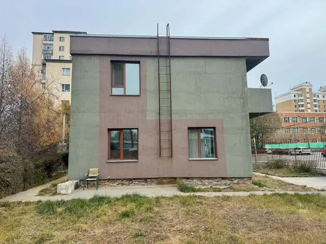 Худ 115-р сургуулийн баруун талд 2давхар 256мкв обьекттой 1500мкв газар, Улаанбаатар — Хан-Уул — 19-р хороолол